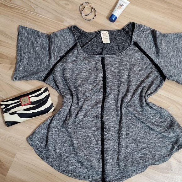 Faded glory gray tunic - Picture 2 of 4